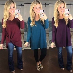 Waffle Knit Tunic